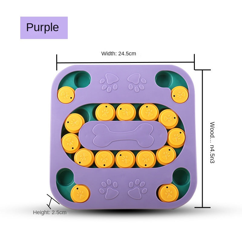 Comedero Lento Interactivo Tipo Puzzle para Perros