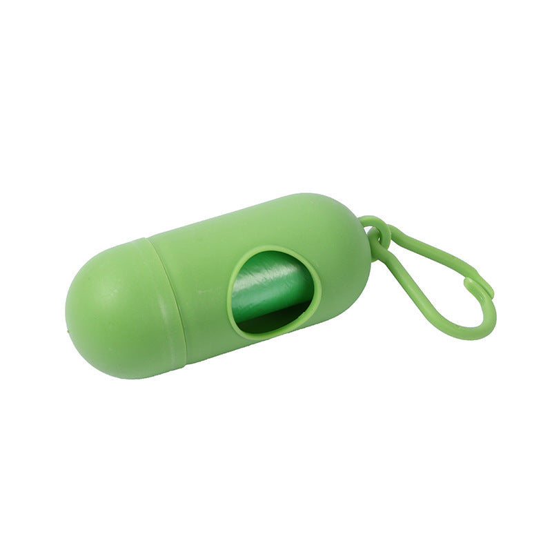 Cápsula Dispensadora de Bolsas para Excrementos de Perro