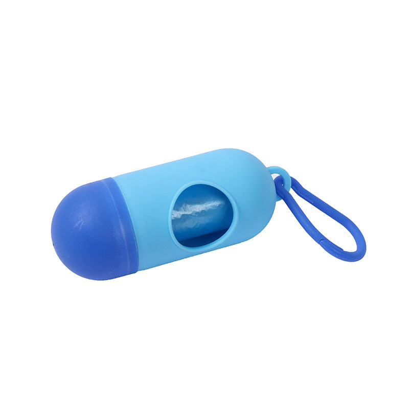 Cápsula Dispensadora de Bolsas para Excrementos de Perro
