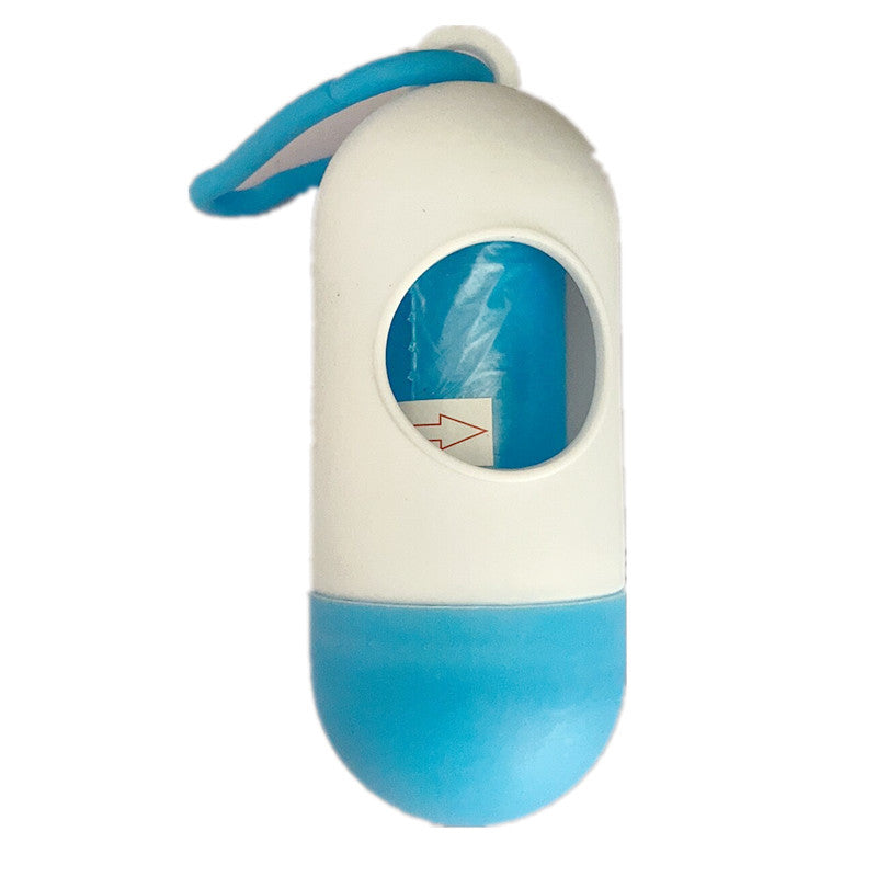 Cápsula Dispensadora de Bolsas para Excrementos de Perro