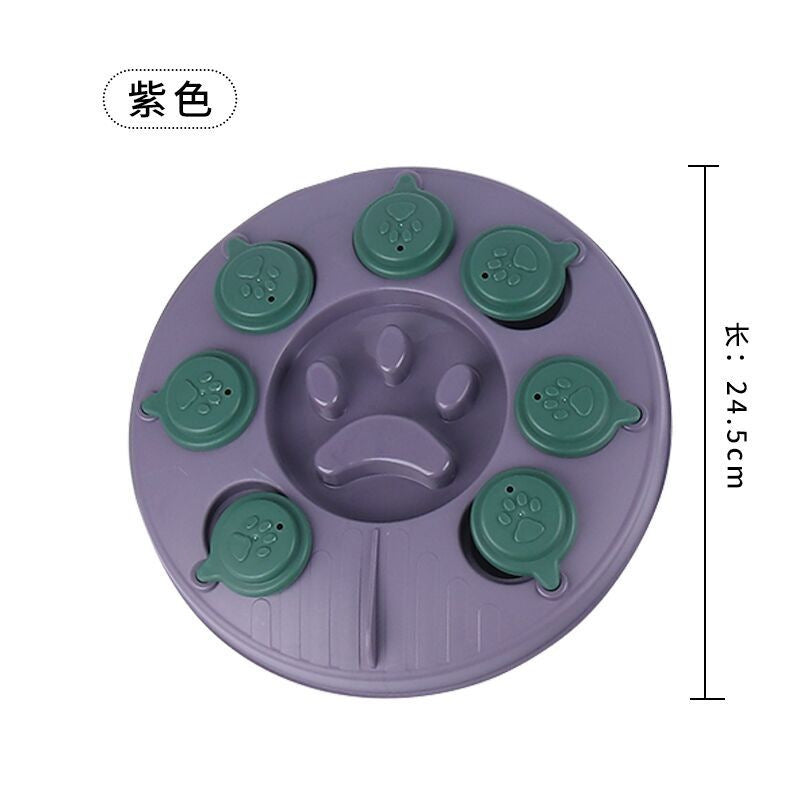 Comedero Lento Interactivo Tipo Puzzle para Perros