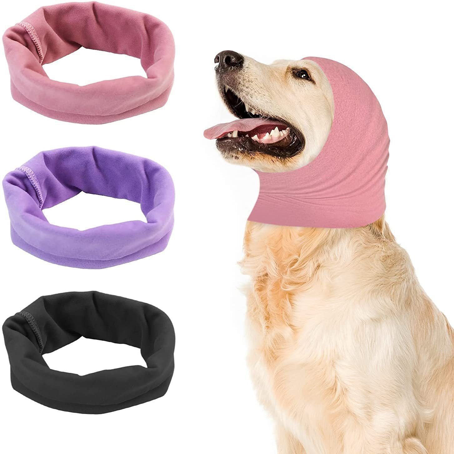 Capucha Antiruido para Mascotas con Efecto Calmante