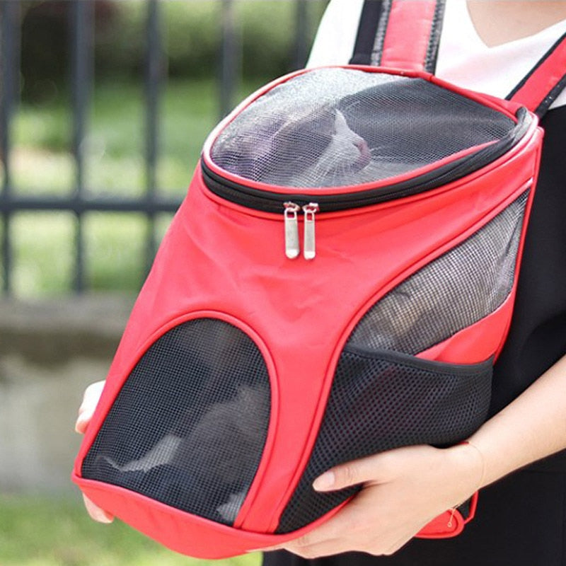 Mochila Transportadora Transpirable para Mascotas