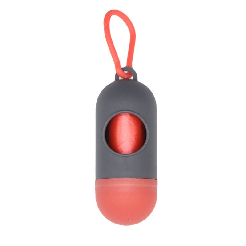 Cápsula Dispensadora de Bolsas para Excrementos de Perro