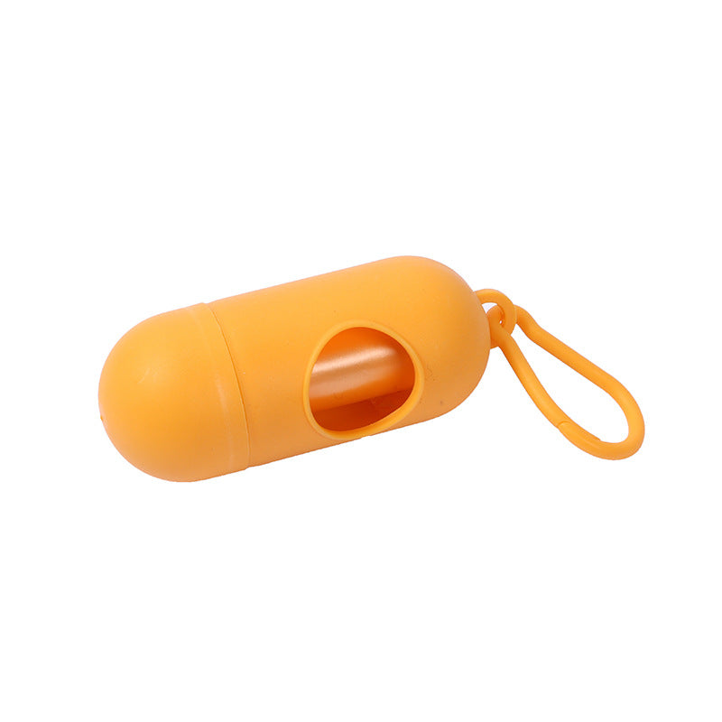 Cápsula Dispensadora de Bolsas para Excrementos de Perro