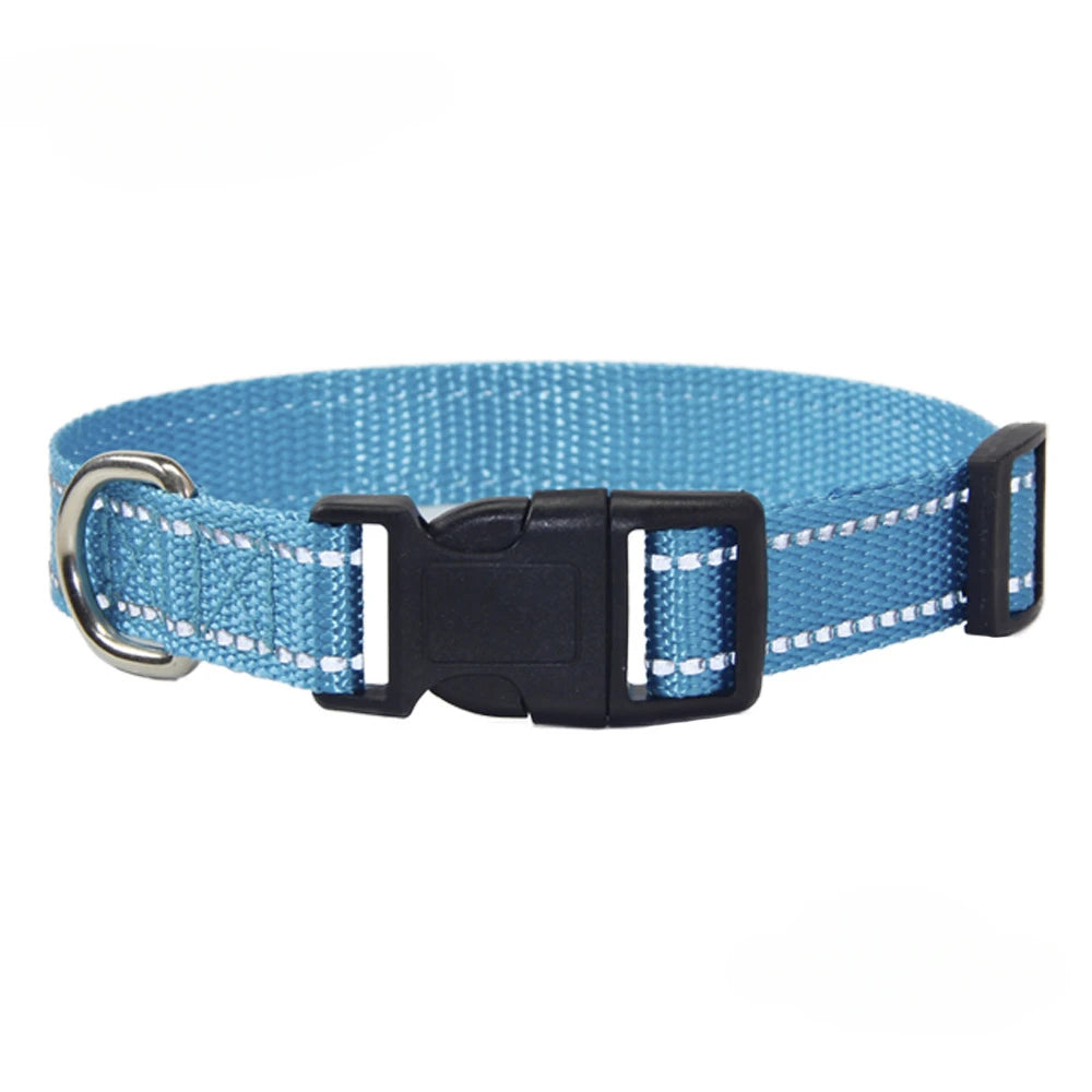 Conjunto de Collar y Correa de Nylón para Perros
