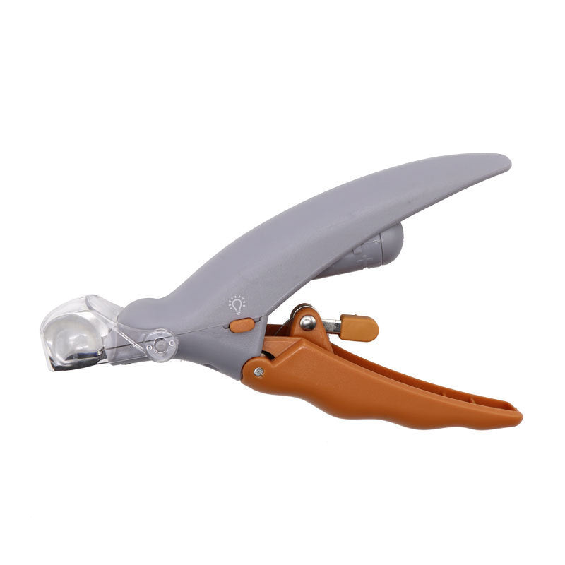 Peti Nail clipper Pet LED Lighted Nail Clipper Cat & Dog Cleaning Scissors Beauty Glow Nail Clipper