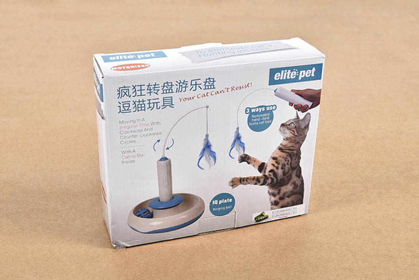 Juguete de Plumas Eléctrico para Gatos