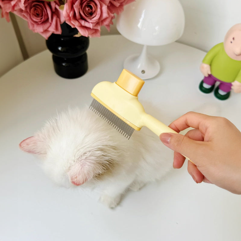 Cepillo de Aseo Automático para Perros y Gatos