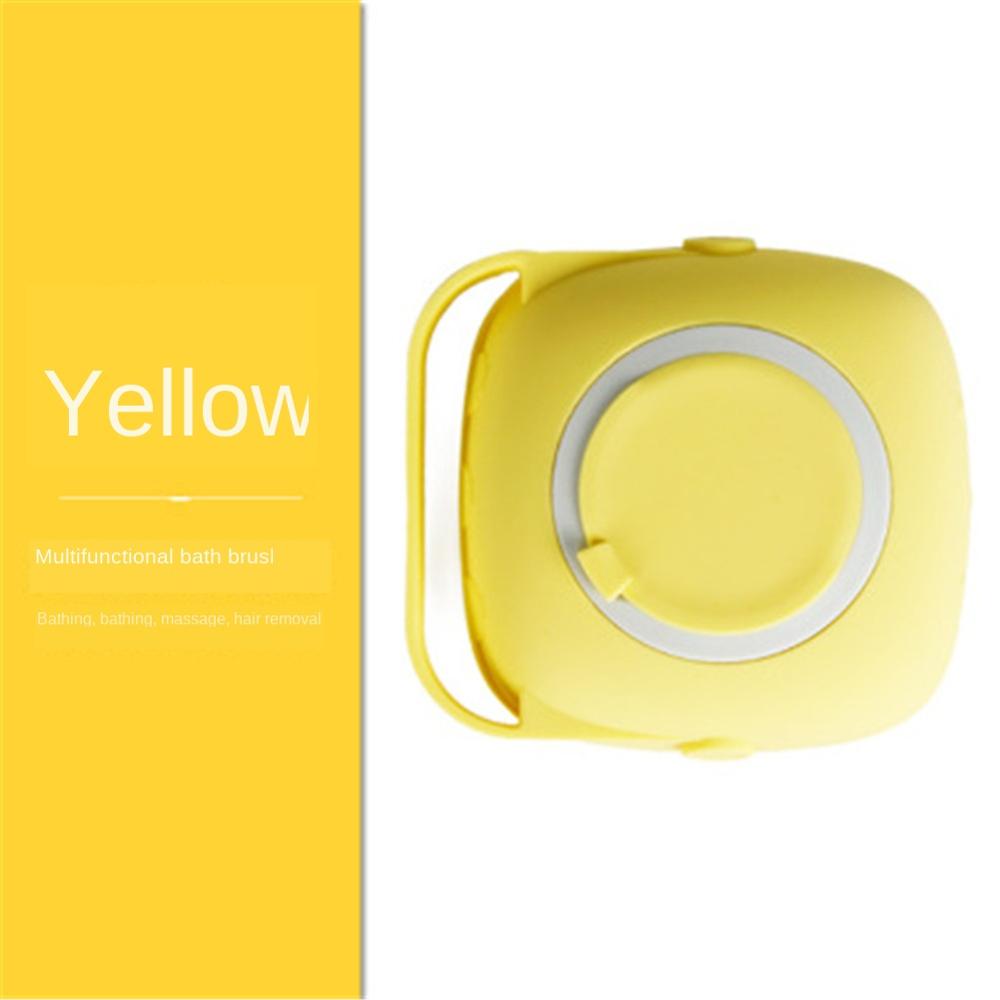 Cepillo de baño de silicona con dispensador de champú