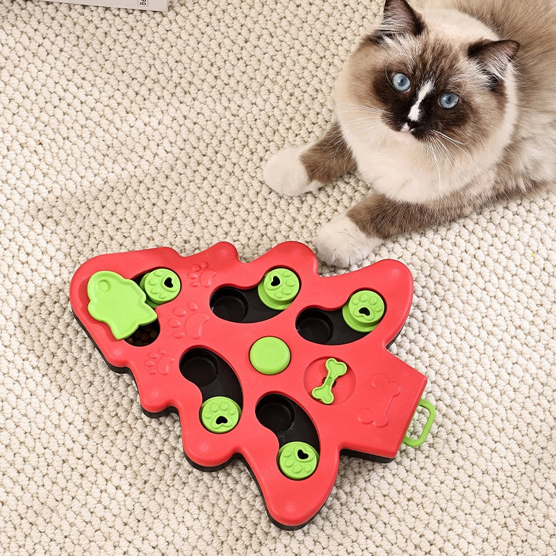 Comedero Lento Interactivo Tipo Puzzle para Perros