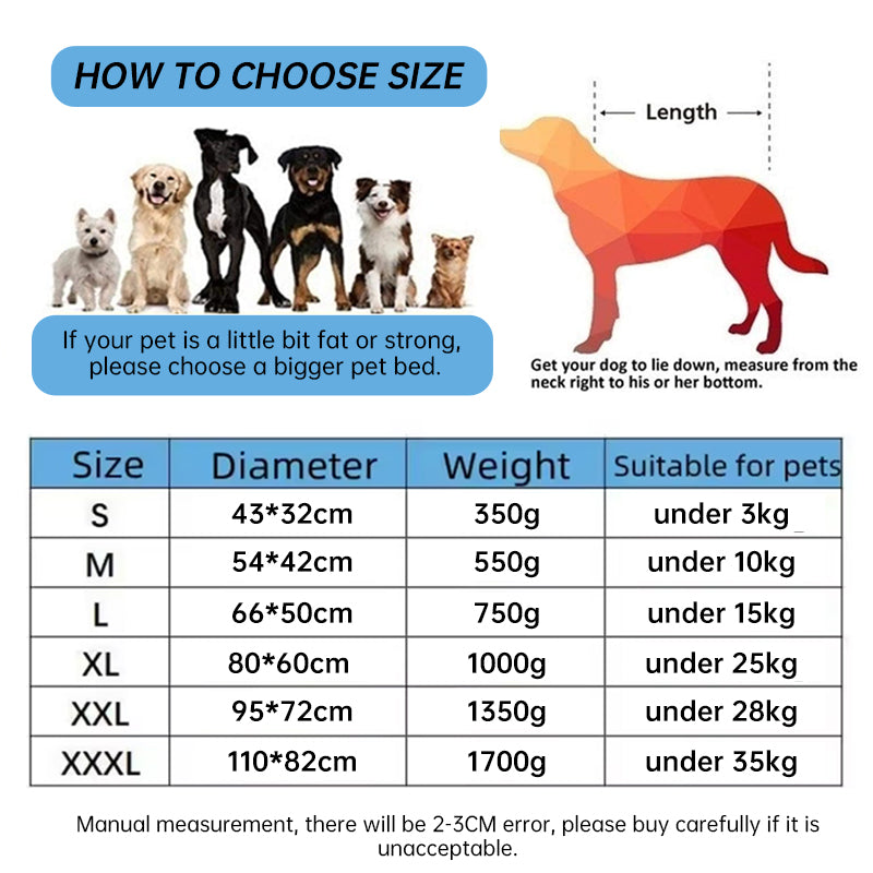 Cama de Forro Polar Suave e Impermeable para Mascotas