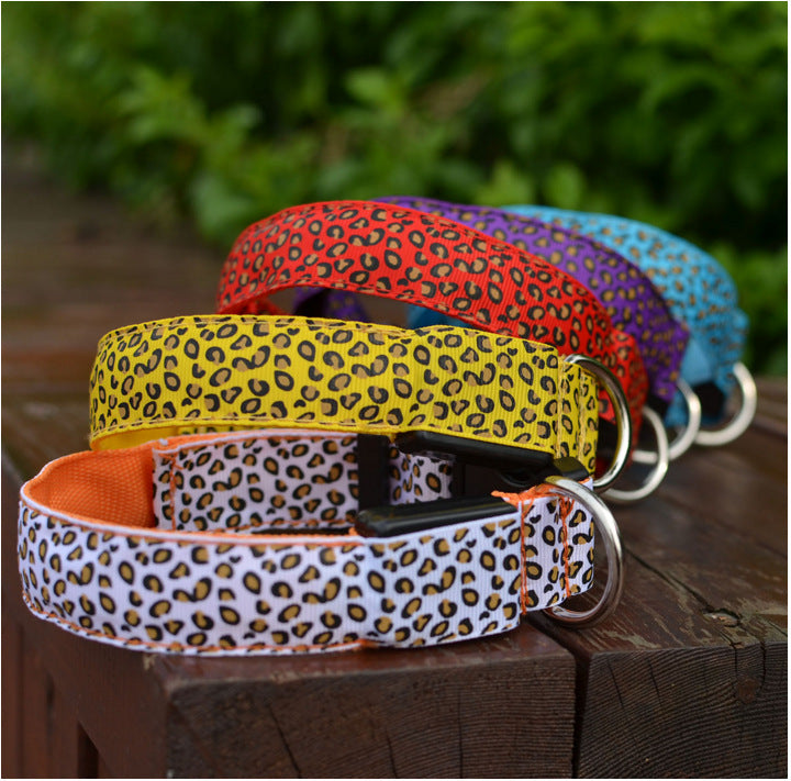 Collar LED Luminoso para Perros