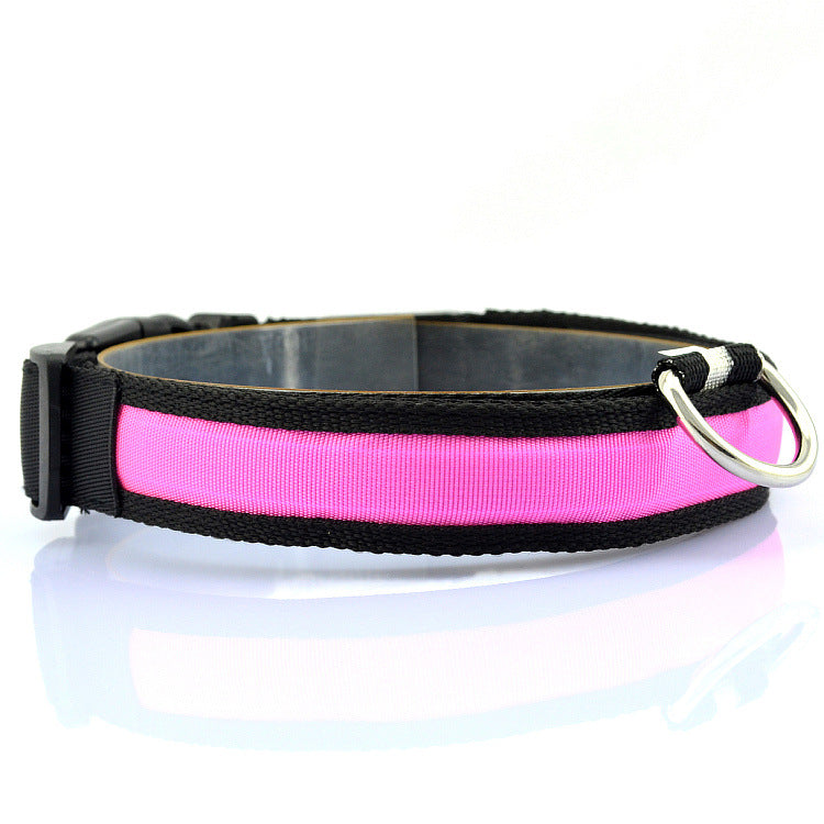 Collar Luminoso LED para Mascotas con Carga USB
