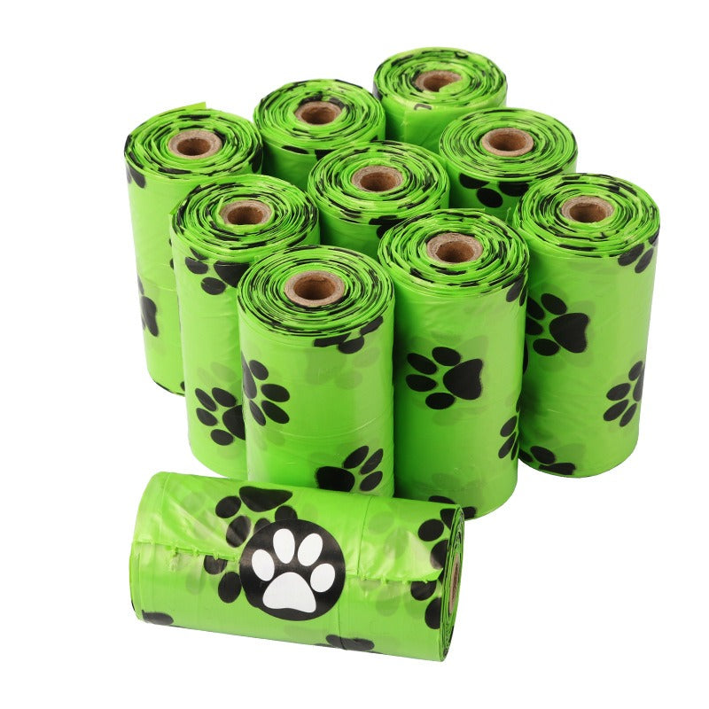 Bolsas Biodegradables para Excrementos de Mascotas (Rollo Individual)