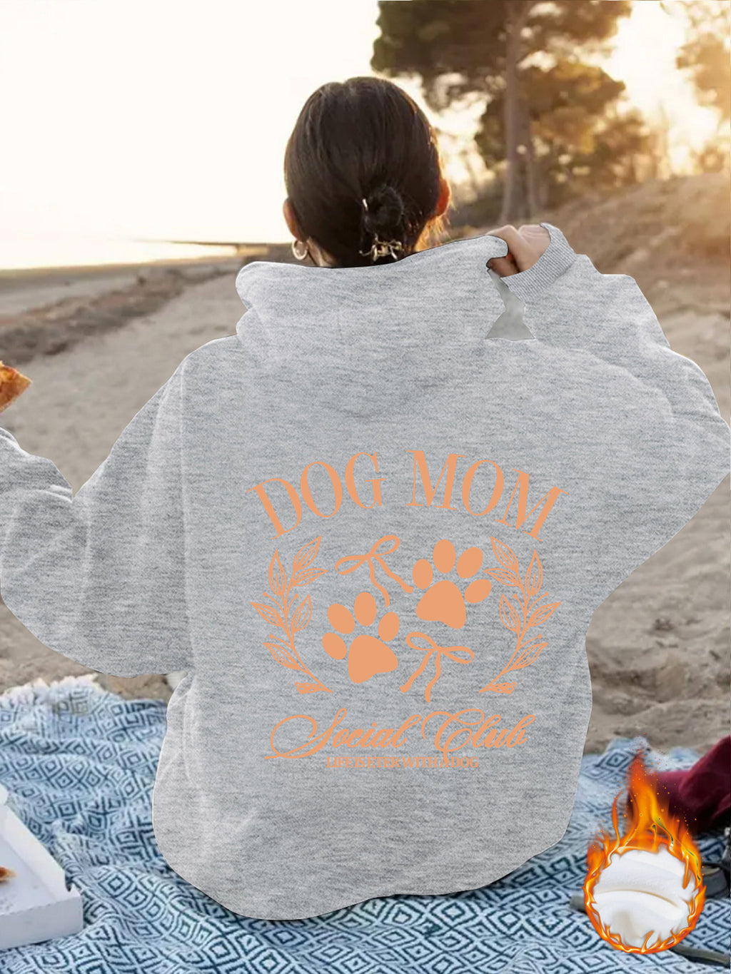 Sudadera con Capucha para Amantes de los Perros