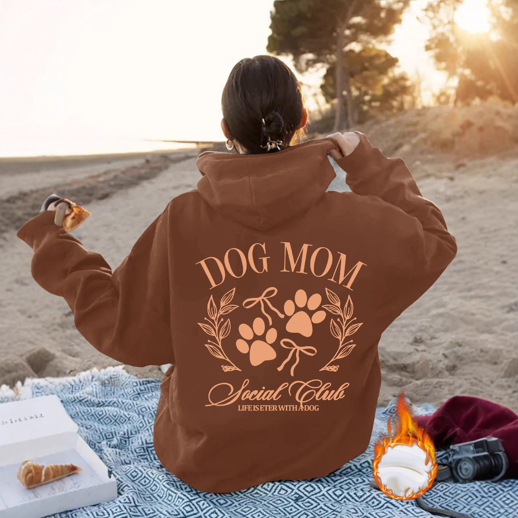 Sudadera con Capucha para Amantes de los Perros