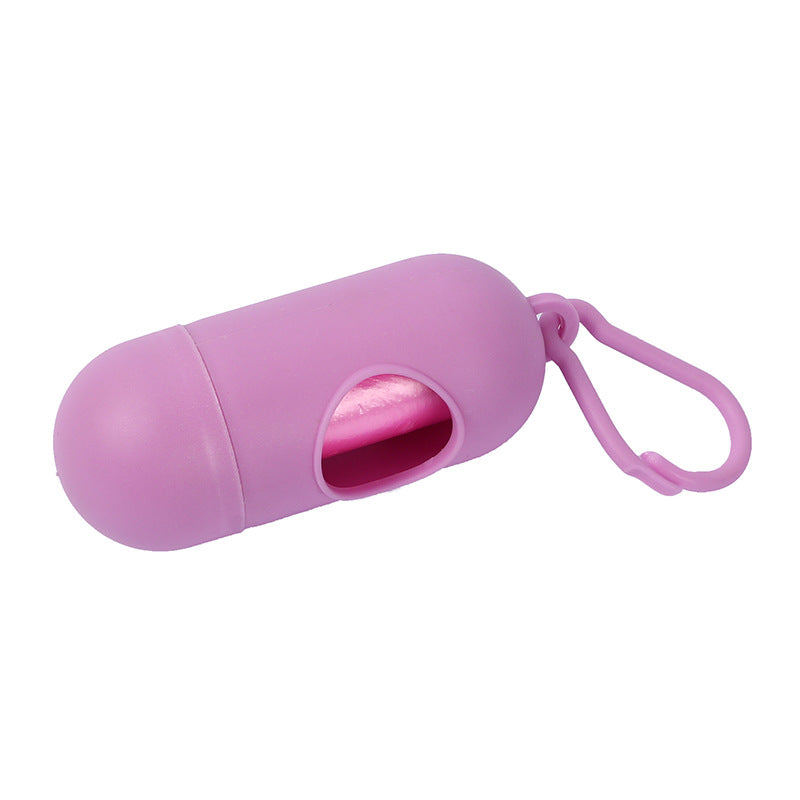 Cápsula Dispensadora de Bolsas para Excrementos de Perro