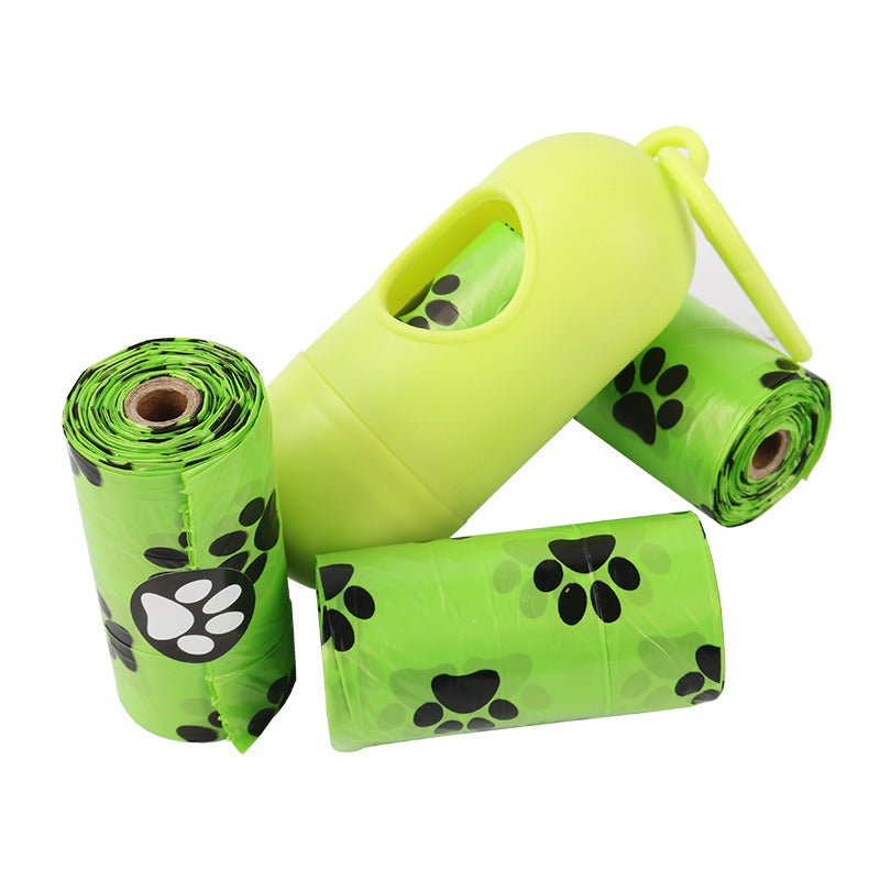 Bolsas Biodegradables para Excrementos de Mascotas (Rollo Individual)