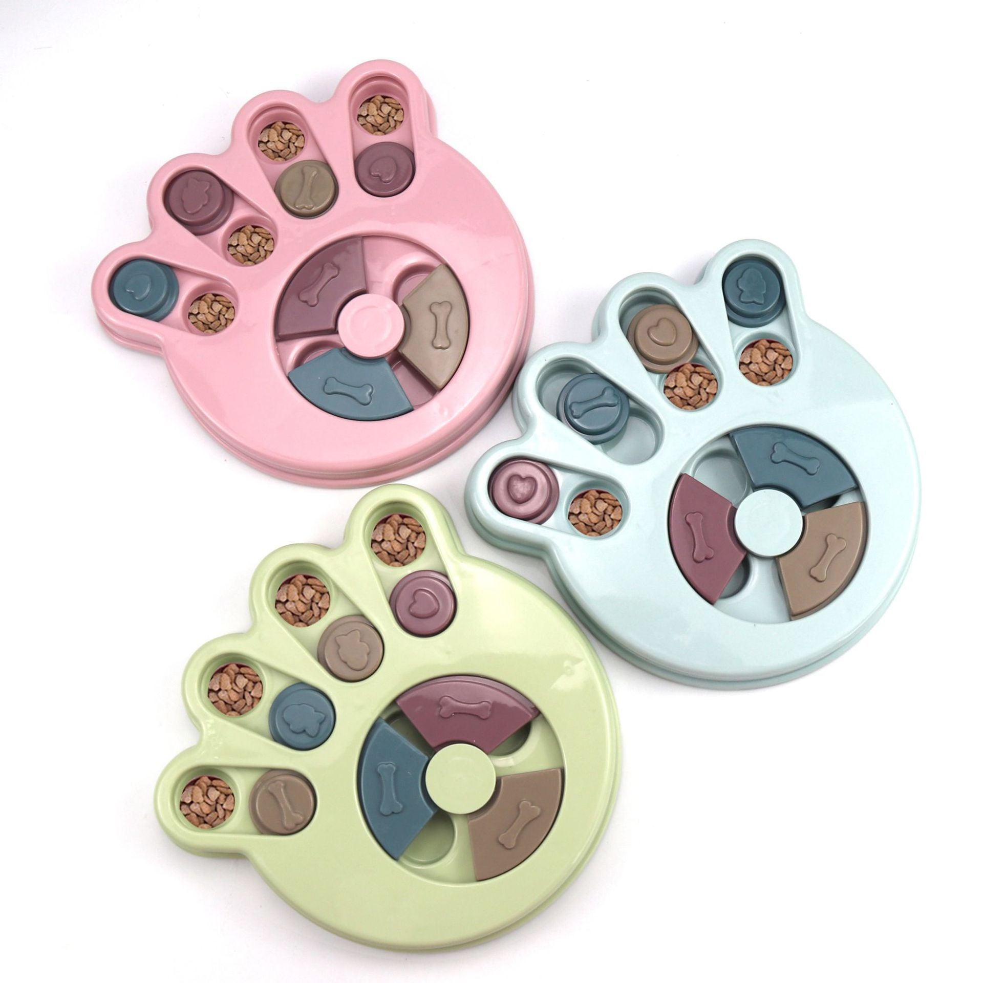 Comedero Lento Interactivo Tipo Puzzle para Perros