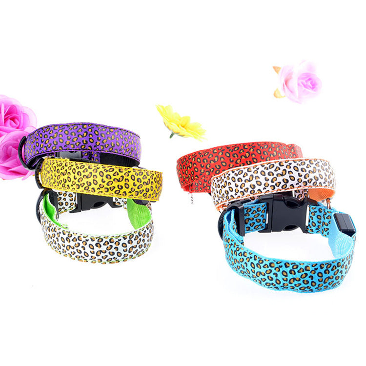 Collar LED Luminoso para Perros