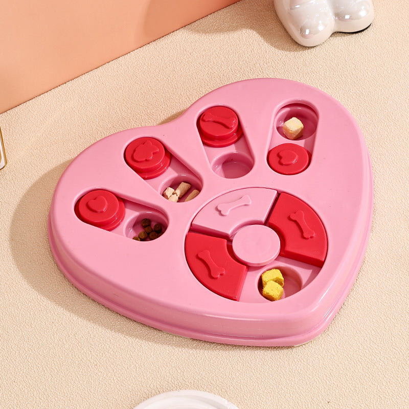 Comedero Lento Interactivo Tipo Puzzle para Perros