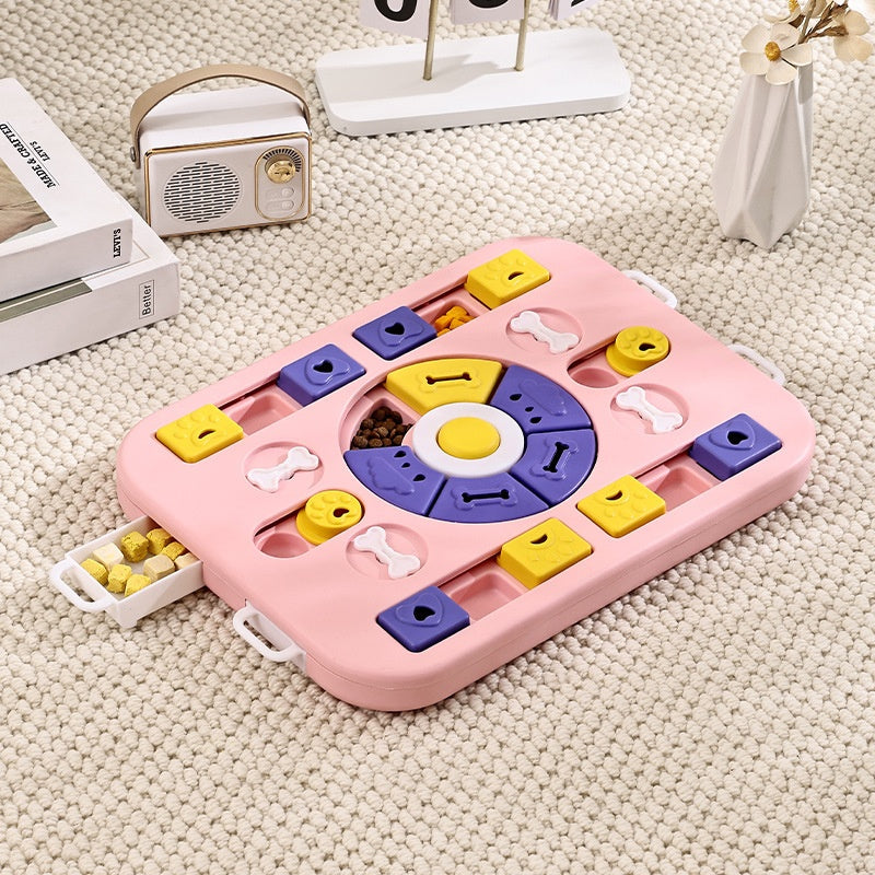 Comedero Lento Interactivo Tipo Puzzle para Perros