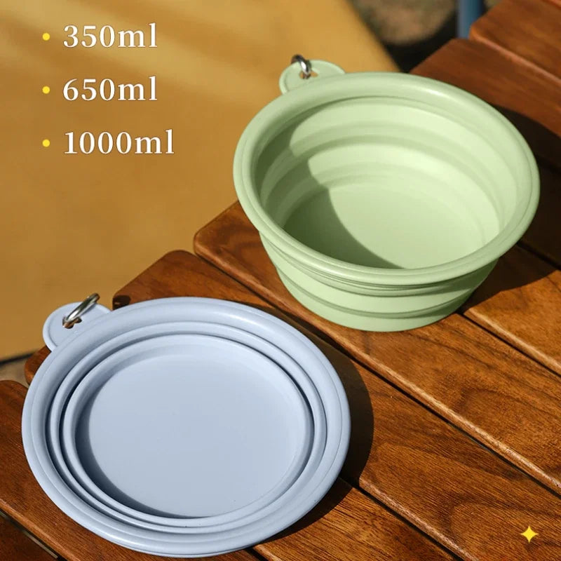 Cuenco Plegable de Silicona para Viaje