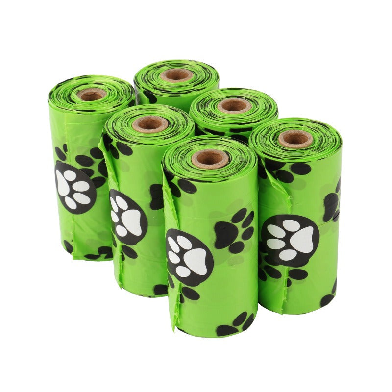 Bolsas Biodegradables para Excrementos de Mascotas (Rollo Individual)