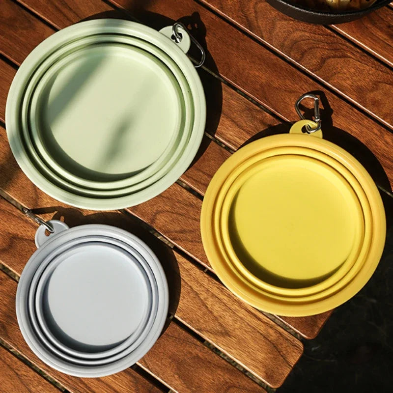 Cuenco Plegable de Silicona para Viaje