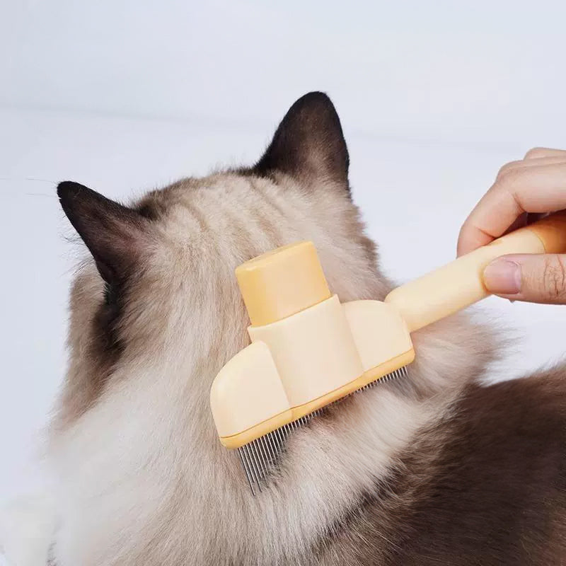 Cepillo de Aseo Automático para Perros y Gatos